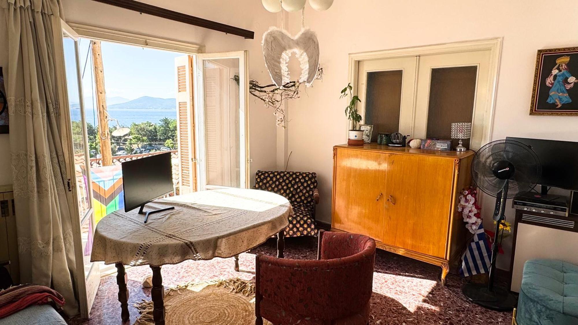 Appartement Vue Sur Mer Soul Family, Egine Aegina Kültér fotó