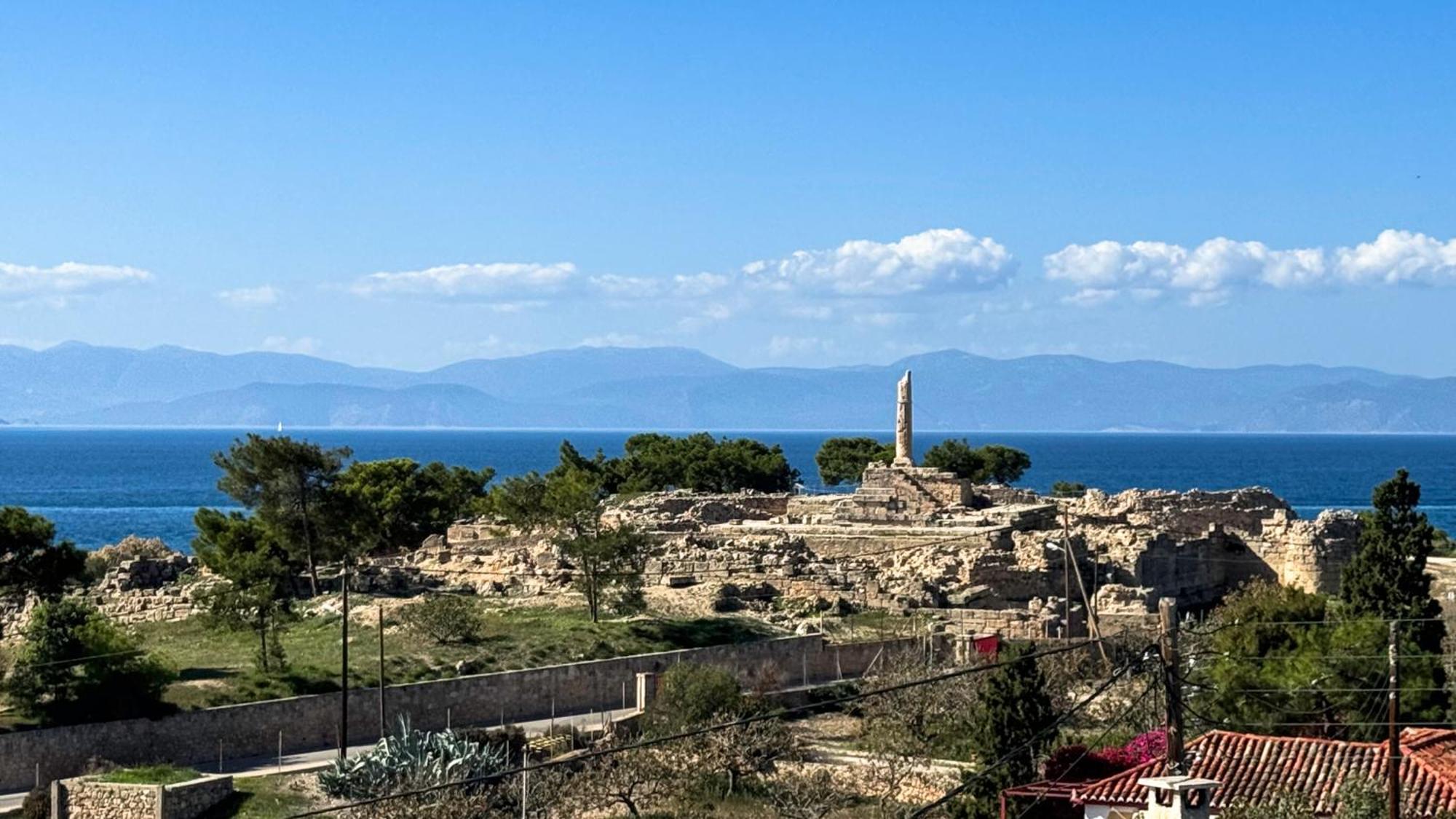 Appartement Vue Sur Mer Soul Family, Egine Aegina Kültér fotó
