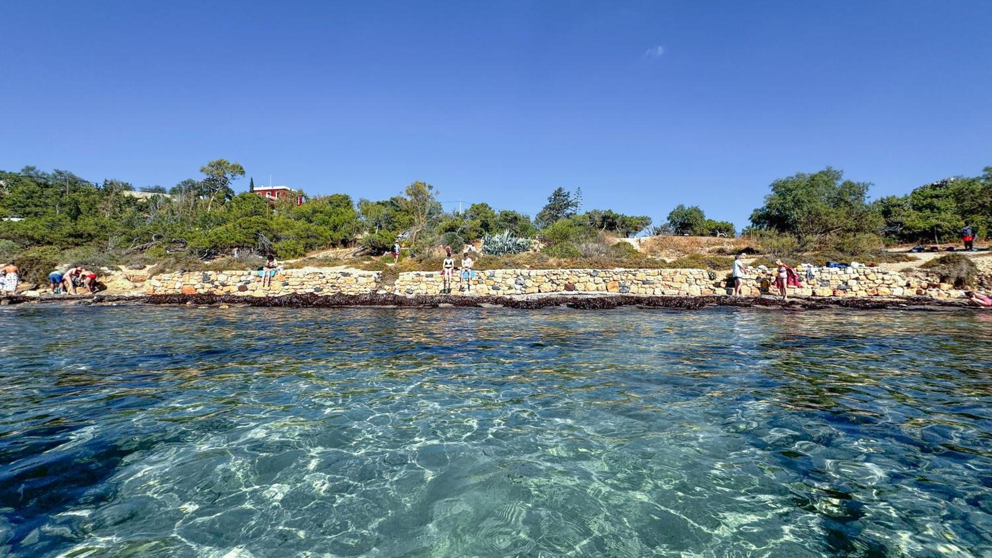 Appartement Vue Sur Mer Soul Family, Egine Aegina Kültér fotó