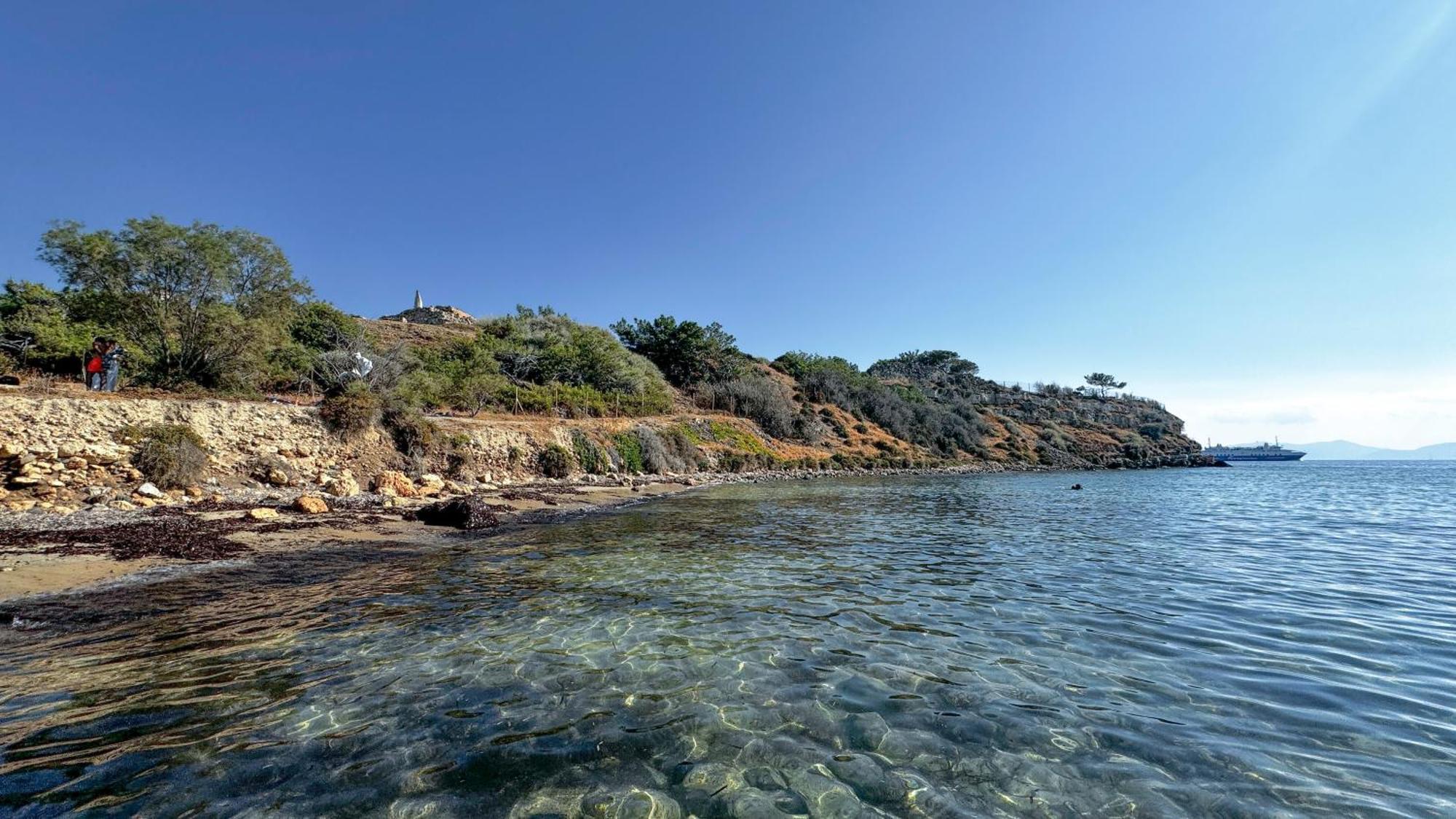 Appartement Vue Sur Mer Soul Family, Egine Aegina Kültér fotó
