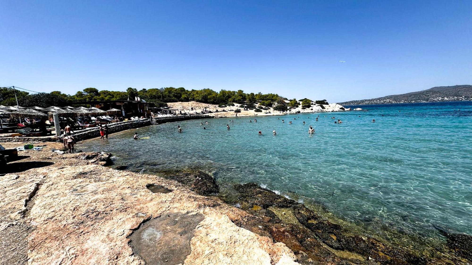 Appartement Vue Sur Mer Soul Family, Egine Aegina Kültér fotó