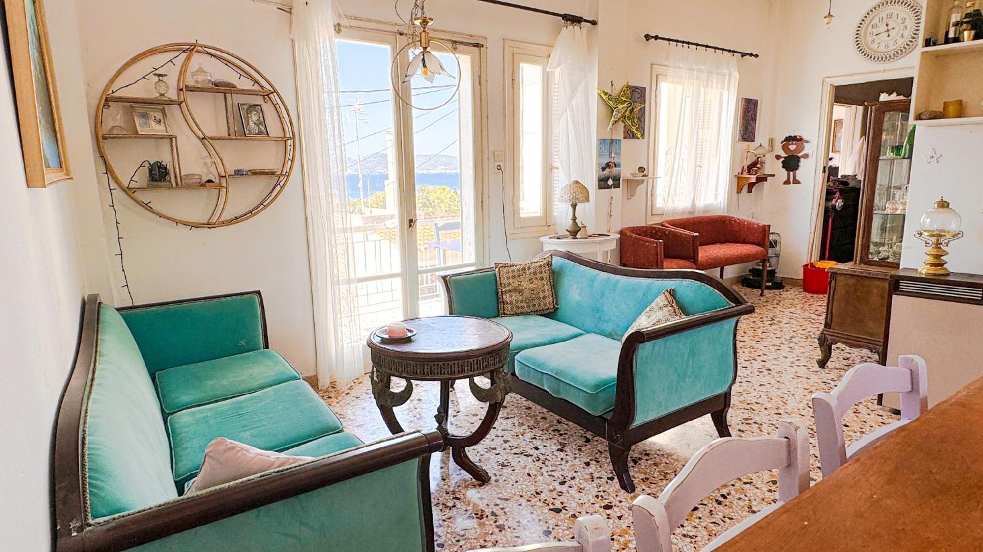 Appartement Vue Sur Mer Soul Family, Egine Aegina Kültér fotó